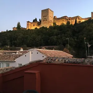 Mirador Alhambra , Granada Spanje